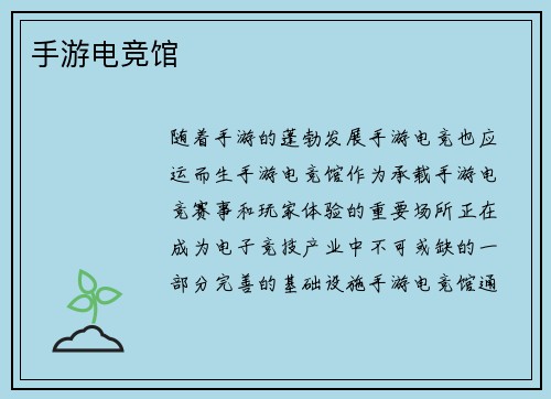 手游电竞馆
